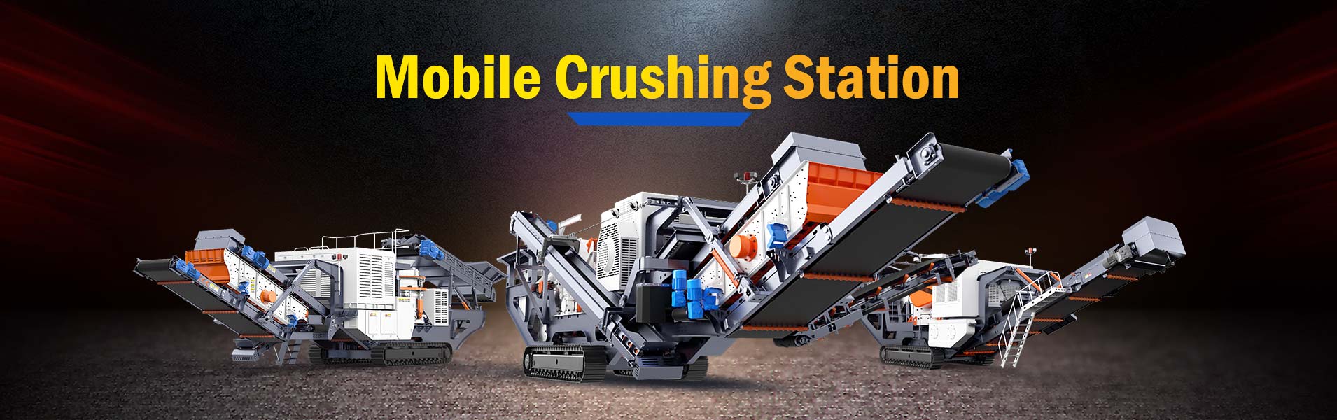 mobile cone crushing station