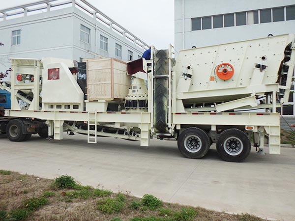 Tyre Mobile Crushing Station